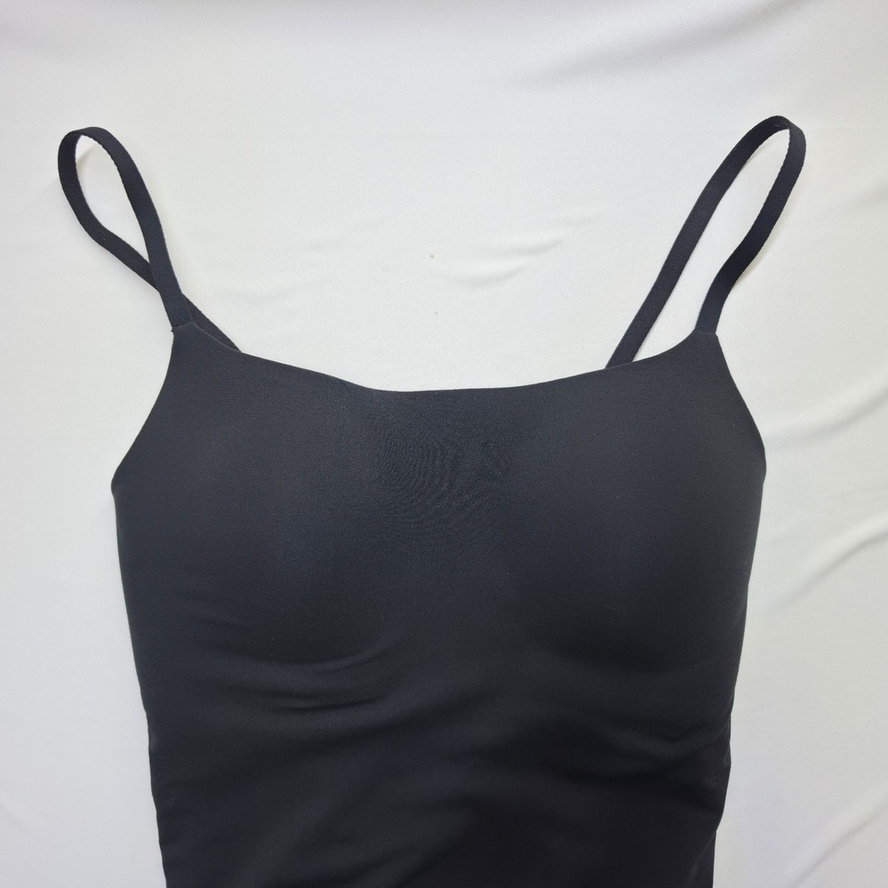Auden Luxury Collection Padded Cup Seamless Thong Bodysuit Black Small S - Picture 5 of 11